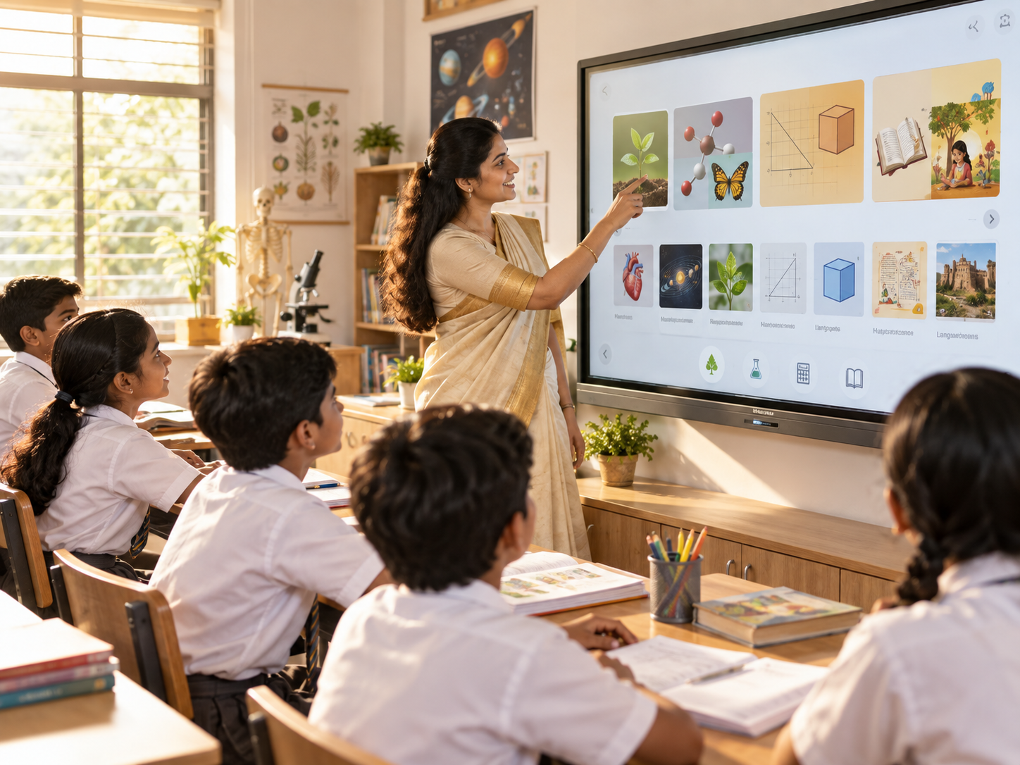 Digital K–12 Content for IFP service by Smart Yantra Labs