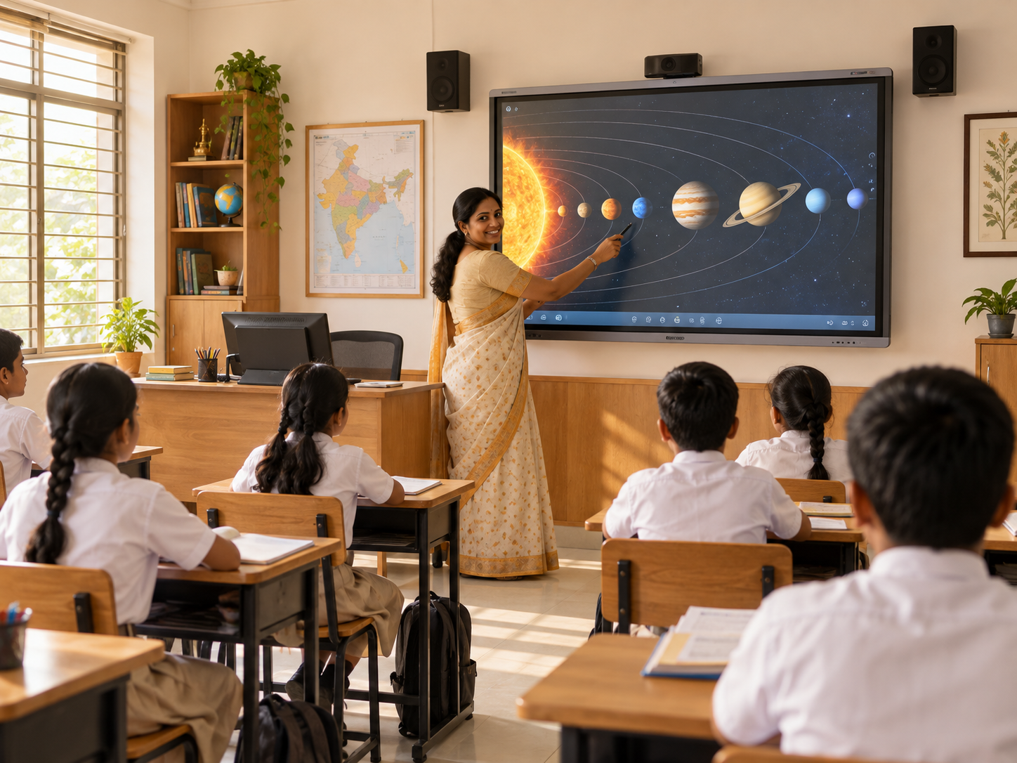 Offline Smart Classroom Setup service by Smart Yantra Labs